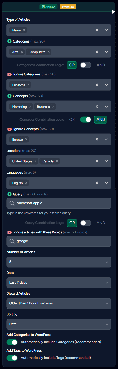 Articles